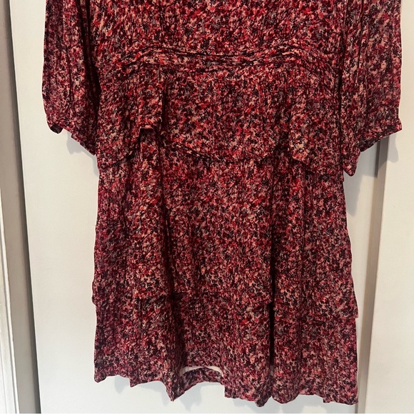 ba&sh Nina Tiered Crepe Dress - Picture 6 of 7